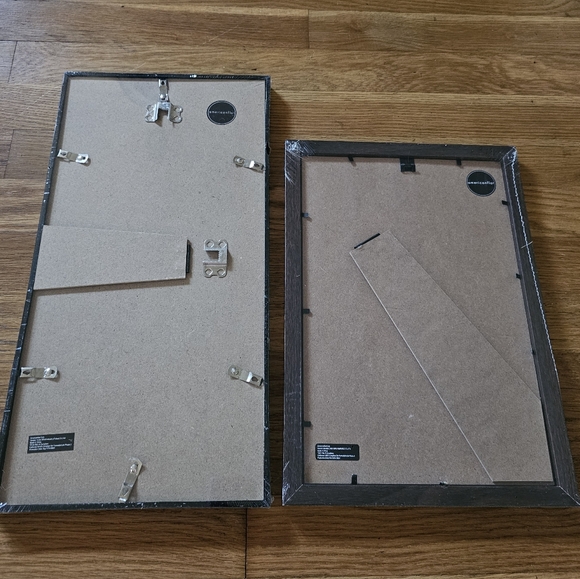 Americanflat Black Picture Frame Bundle of Qty 2 New In Package 8x12 & 8x16 - Picture 2 of 8